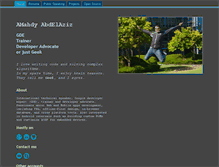 Tablet Screenshot of amahdy.net